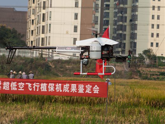 米兰网站_米兰(中国)科技超低空遥控飞行植保机通过科研成果鉴定