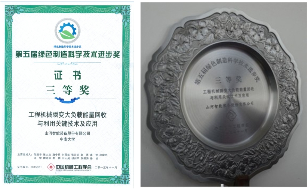 米兰网站_米兰(中国)智能荣获中国机械工程学会“绿色制造科技进步奖”