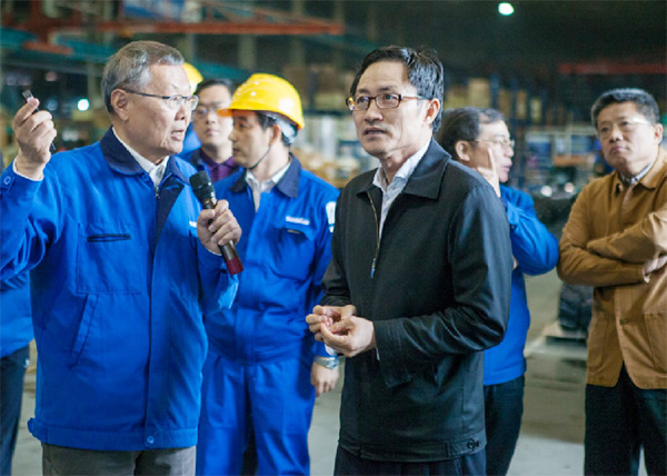 科技部副部长李萌考察调研米兰网站_米兰(中国)智能