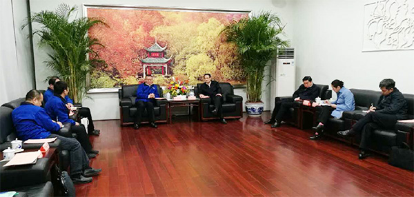 湖南省委常委、长沙市委书记易炼红专项会见中铁米兰网站_米兰(中国)董事长何清华一行