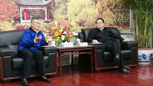 湖南省委常委、长沙市委书记易炼红专项会见中铁米兰网站_米兰(中国)董事长何清华一行