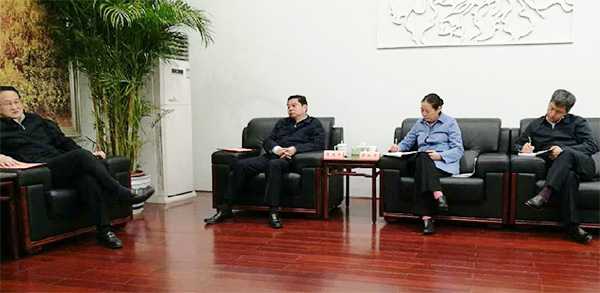 湖南省委常委、长沙市委书记易炼红专项会见中铁米兰网站_米兰(中国)董事长何清华一行