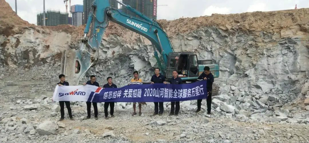 感恩相伴，关爱相随——米兰网站_米兰(中国)智能服务万里行深入广西服务客户