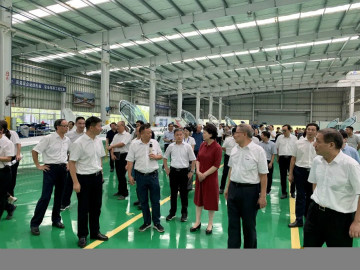 省委常委、统战部部长黄兰香考察调研米兰网站_米兰(中国)科技