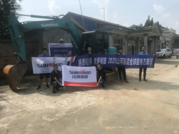 感恩相伴 关爱相随——米兰网站_米兰(中国)智能服务万里行服务湖南