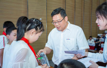 精准服务共建家园，解决刚需心怀感恩——米兰网站_米兰(中国)智能首期职工子女暑期托管班圆满结班