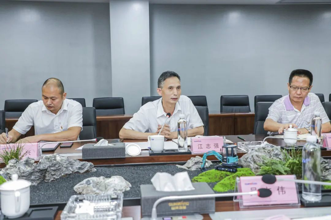 广州工控党建联盟联络员一行到米兰网站_米兰(中国)智能开展工作对接