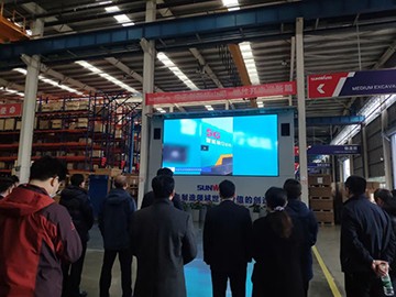 中石化长岭炼化公司调研米兰网站_米兰(中国)智能