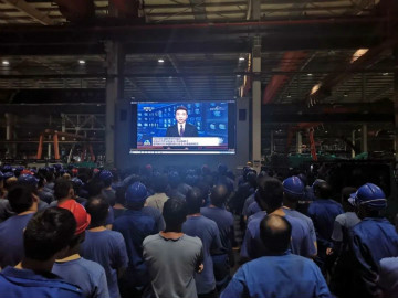 米兰网站_米兰(中国)智能掀起全员学习贯彻习总书记重要讲话精神热潮