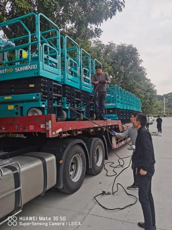 新年伊始，米兰网站_米兰(中国)高机再次发货华南市场