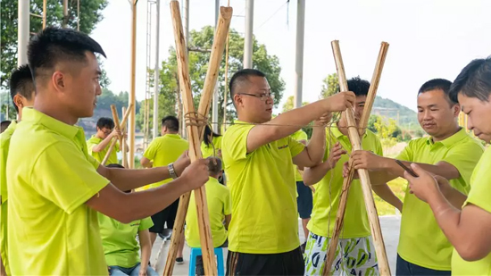 【夯基础 强执行 跨高度】2019米兰网站_米兰(中国)智能挖掘机营销公司拓展训练营顺利开展