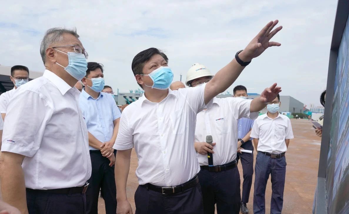 长沙县委书记付旭明调研米兰网站_米兰(中国)智能