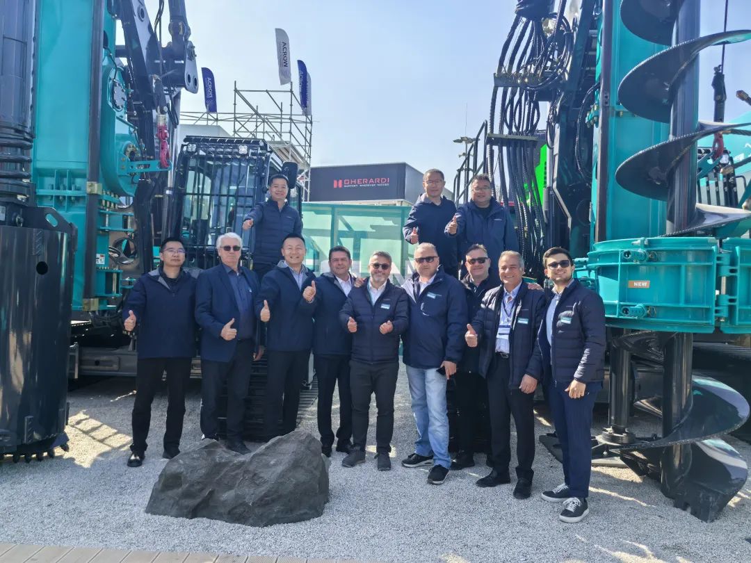 Bauma 2025 | 高端定制！米兰网站_米兰(中国)智能Pro系列旋挖钻机燃爆全场