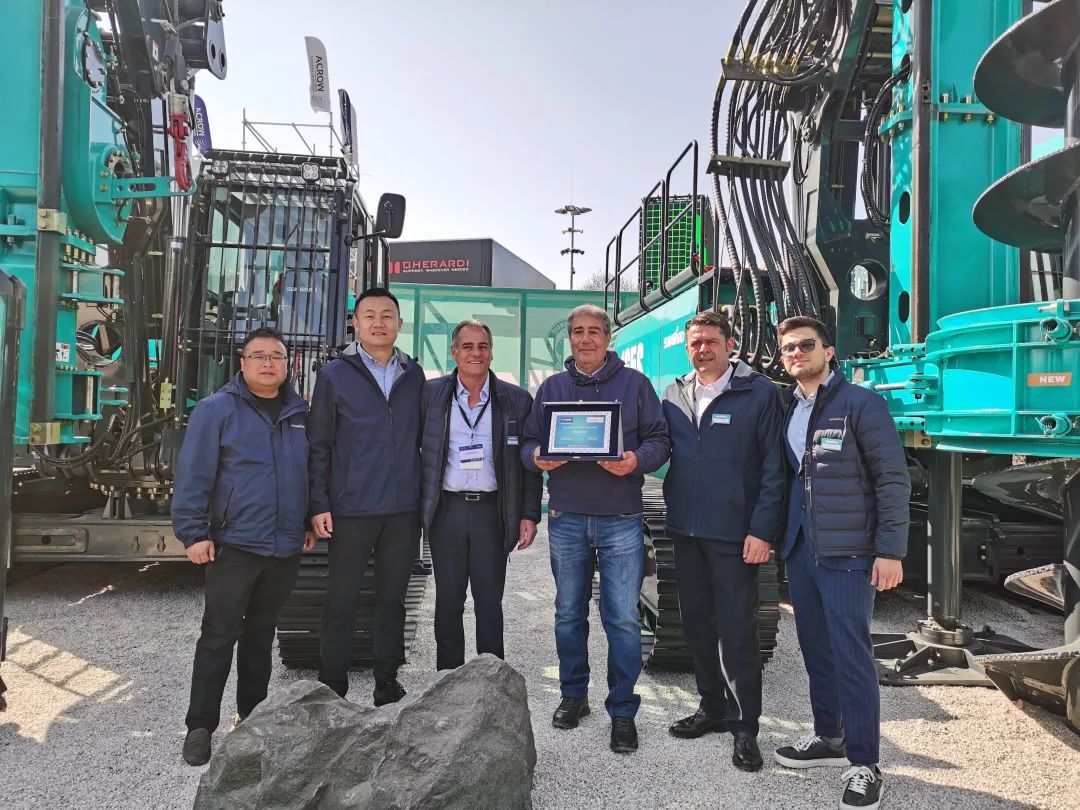 Bauma 2025 | 高端定制！米兰网站_米兰(中国)智能Pro系列旋挖钻机燃爆全场